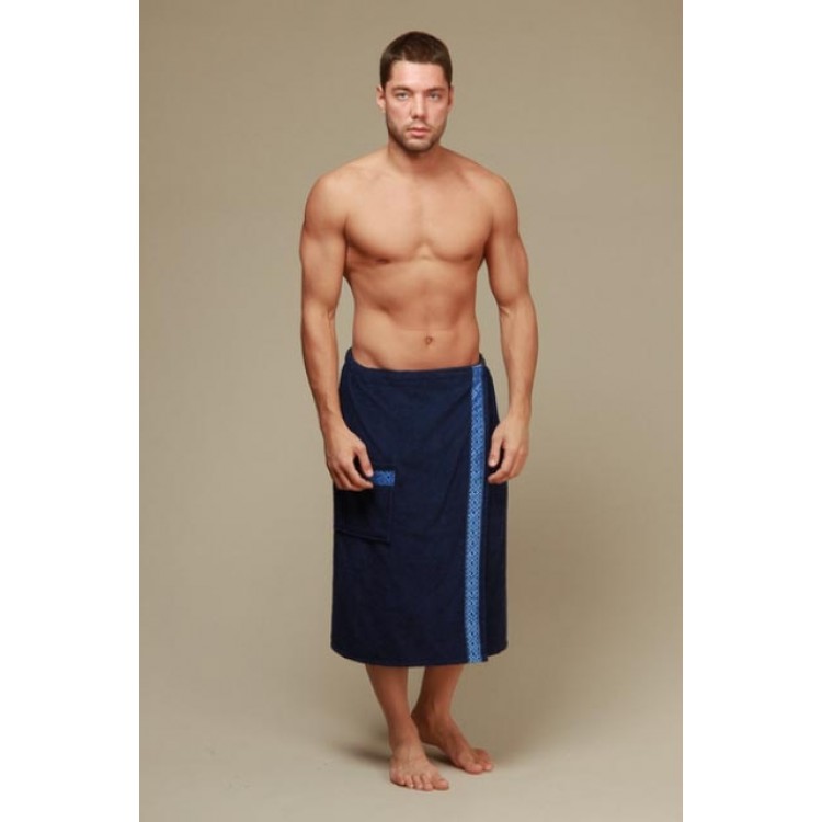 Мужской набор для бани и сауны Sauna blue, Polents