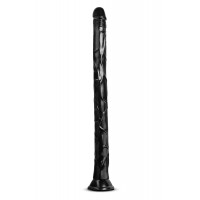 Черный фаллоимитатор-гигант Black Mamba 19Inch Long Dildo - 48,5 см.