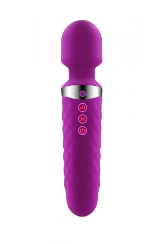 Фиолетовый wand-вибратор Be Wanded - 20 см.