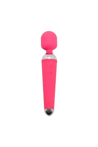 Розовый wand-вибратор Pichile - 20 см.