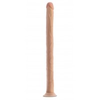 Телесный фаллоимитатор 19 Inch Long Realistic Dildo - 48,3 см.