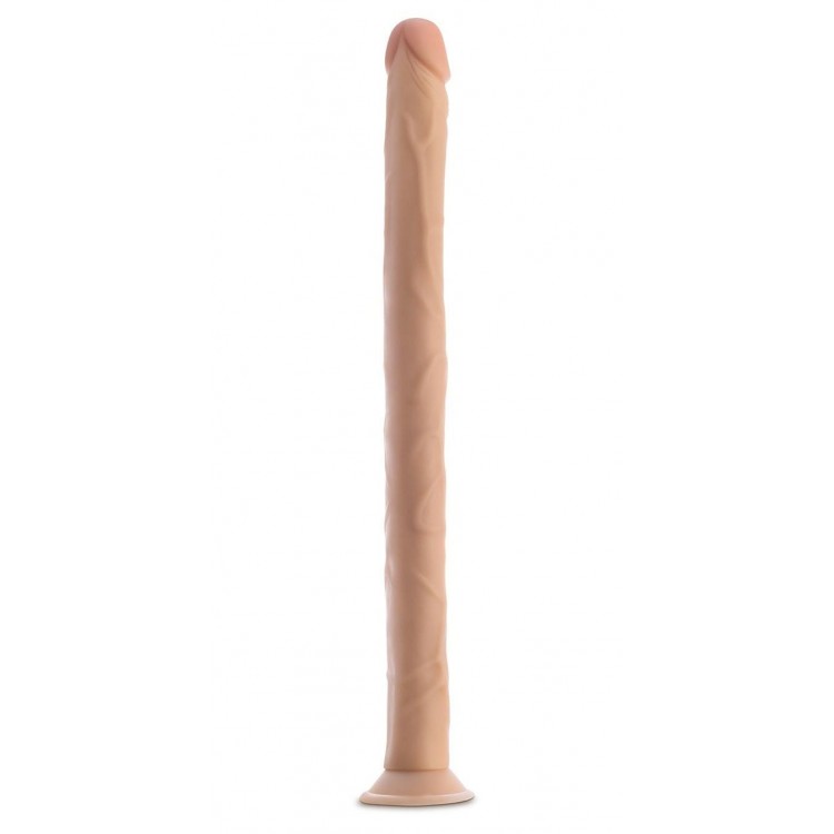 Телесный фаллоимитатор 19 Inch Long Realistic Dildo - 48,3 см.