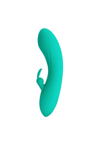 Зеленый мини-вибратор DJ Stick - 12,7 см.