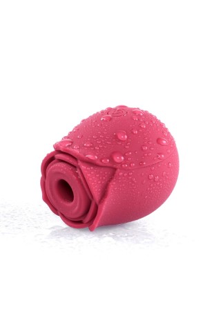 Красный вакуумный стимулятор Rose