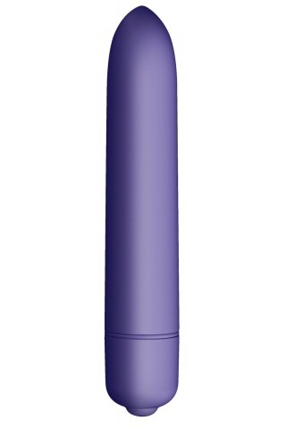 Фиолетовая вибропуля Berri Licious - 9 см.