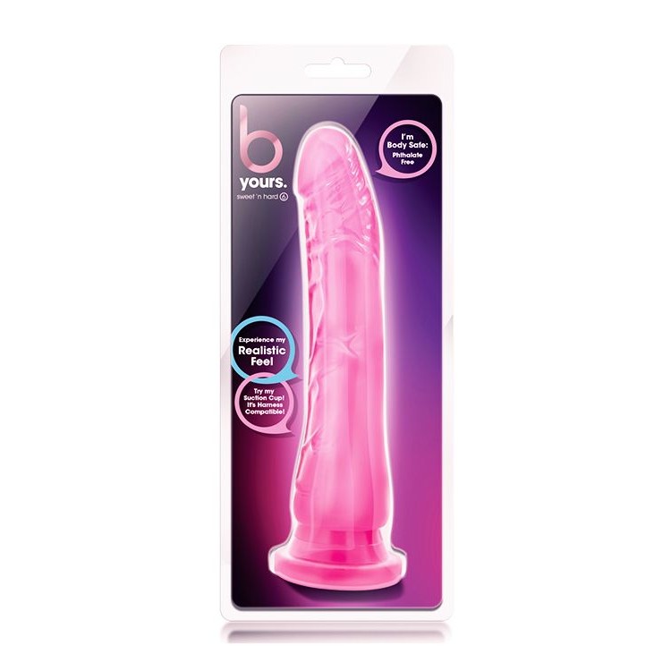 Розовый фаллоимитатор Sweet N’ Hard 6 Realistic Pink 8.5-Inch Long Dildo - 19 см.