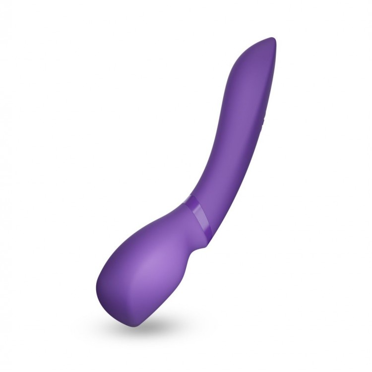 Фиолетовый жезловый вибратор We-Vibe Wand 2 - 27,3 см.