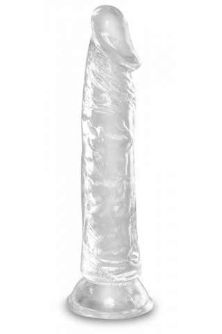 Прозрачный фаллоимитатор 8 Inch Dildo - 21,8 см.