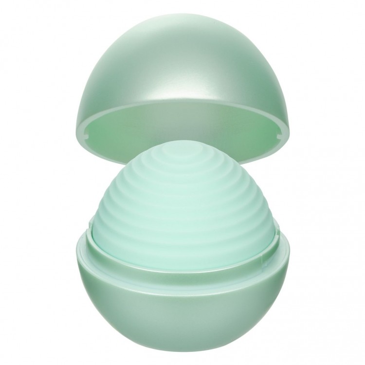 Зеленый вибромассажер Opal Ripple Massager