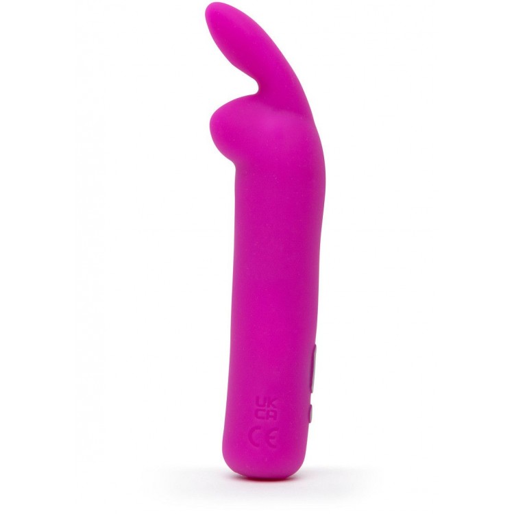 Лиловая вибропуля с ушками Rechargeable Rabbit Ears Bullet Vibrator