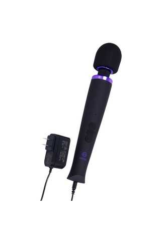 Черный жезловый вибромассажёр Merci Power Wand