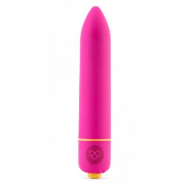 Розовая вибропуля Pink Vibe Power Bullet - 9 см.