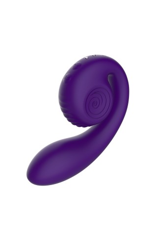 Фиолетовый вибромассажёр SVibe Gizi