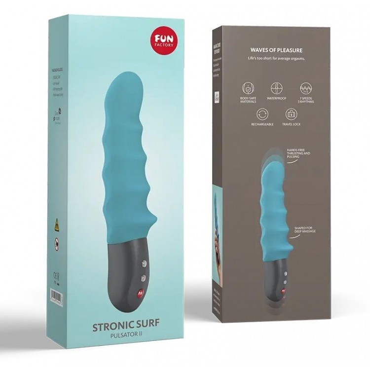 Бирюзовый пульсатор Stronic Surf - 20,3 см.