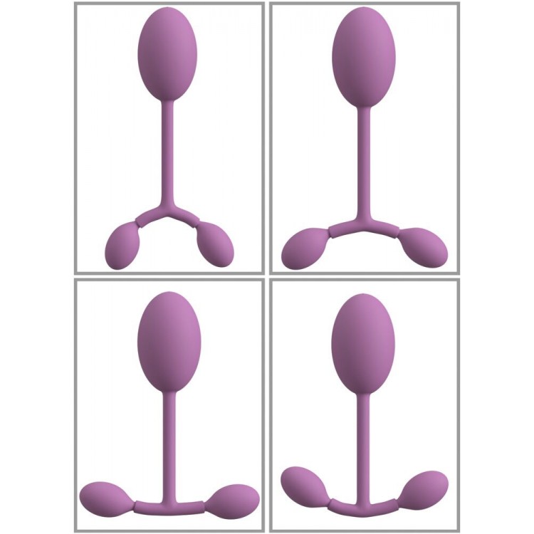 Сиреневый тренажер мыщц тазового дна Vaginal Trainer