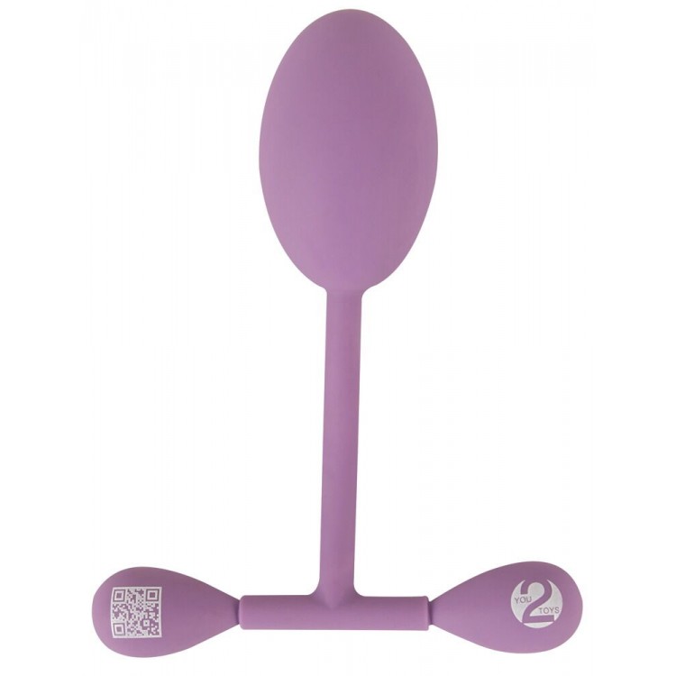 Сиреневый тренажер мыщц тазового дна Vaginal Trainer