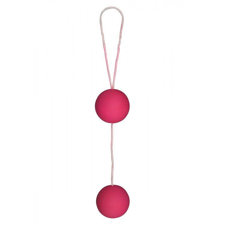 Веселые розовые вагинальные шарики Funky love balls