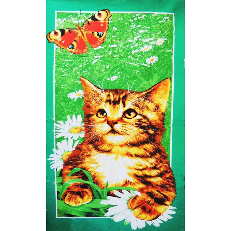 Банное полотенце 90x150 " Котенок", Иваново