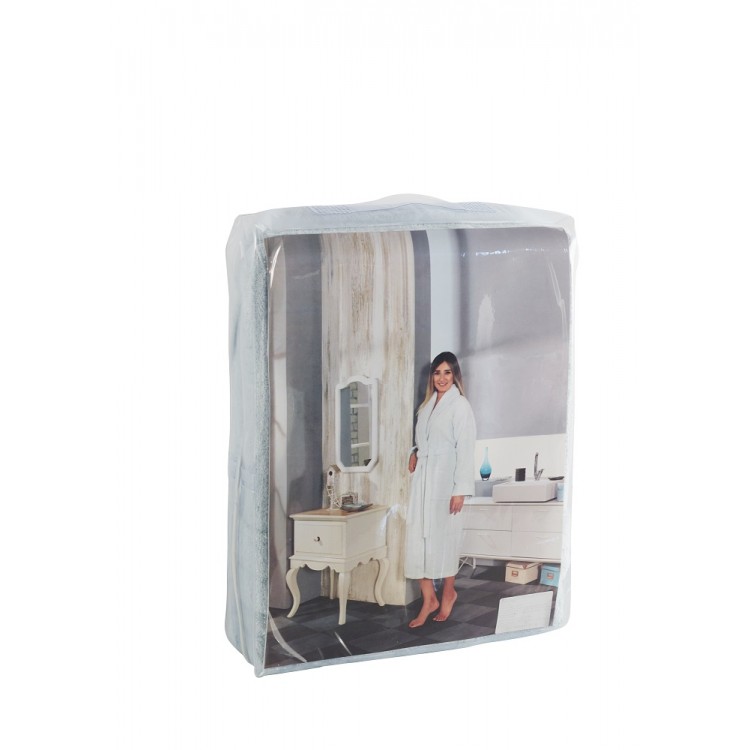 Женский махровый халат BASIC - cream, KARNA