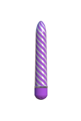 Фиолетовый вибратор Sweet Swirl Vibrator - 21,3 см.