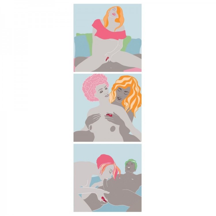 Чёрный мини-вибратор Be One - 7,4 см.