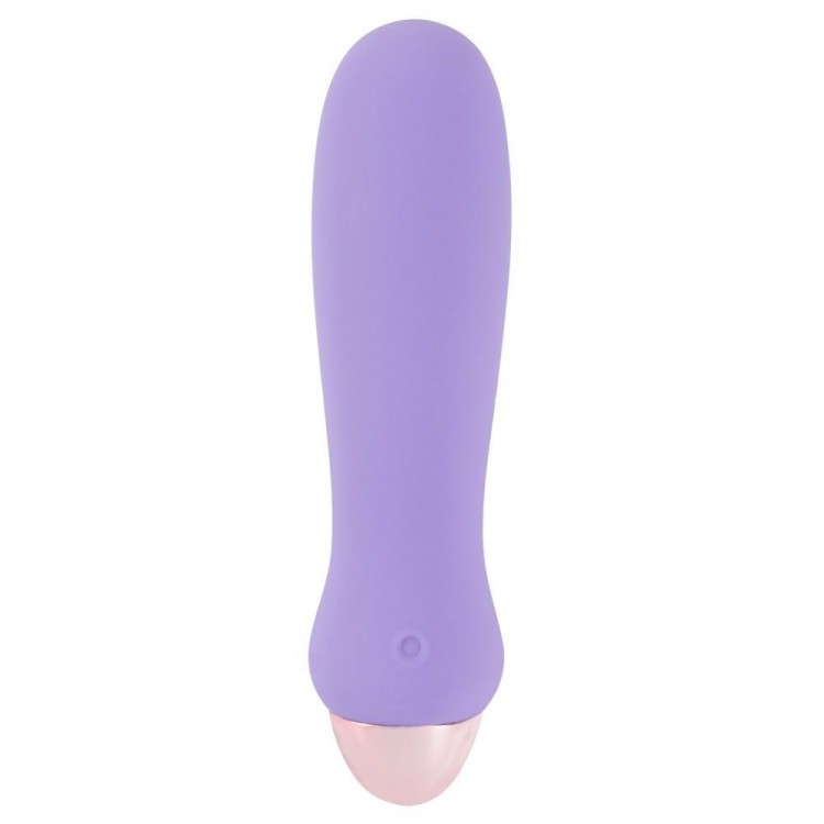 Сиреневый мини-вибратор Cuties Mini - 12,5 см.