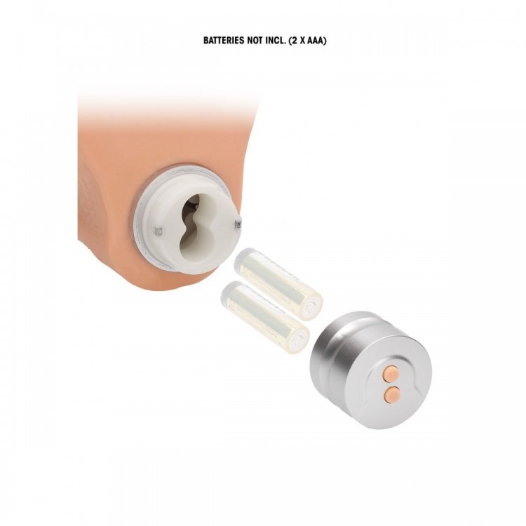 Телесный вибратор Vibrating Dildo With Balls - 17 см. Телесный вибратор Vibrating Dildo With Balls - 17 см.