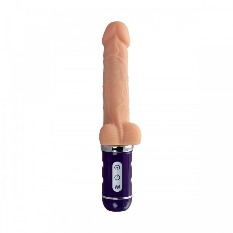 Реалистичный вибратор Ailighter Telescopic Lover 2 - 27,1 см.