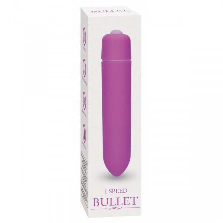 Фиолетовая вибропуля Speed Bullet - 9,3 см. Фиолетовая вибропуля Speed Bullet - 9,3 см.