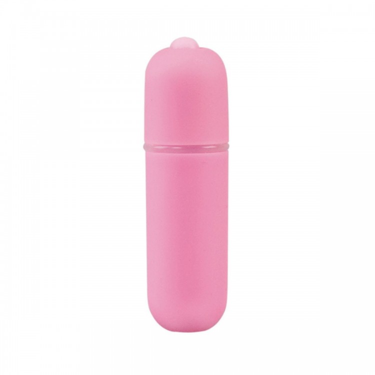 Розовая вибропуля Power Bullet - 6,2 см.