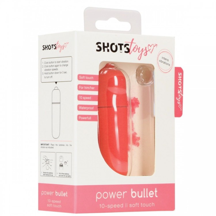 Розовая вибропуля Power Bullet - 6,2 см. Розовая вибропуля Power Bullet - 6,2 см.