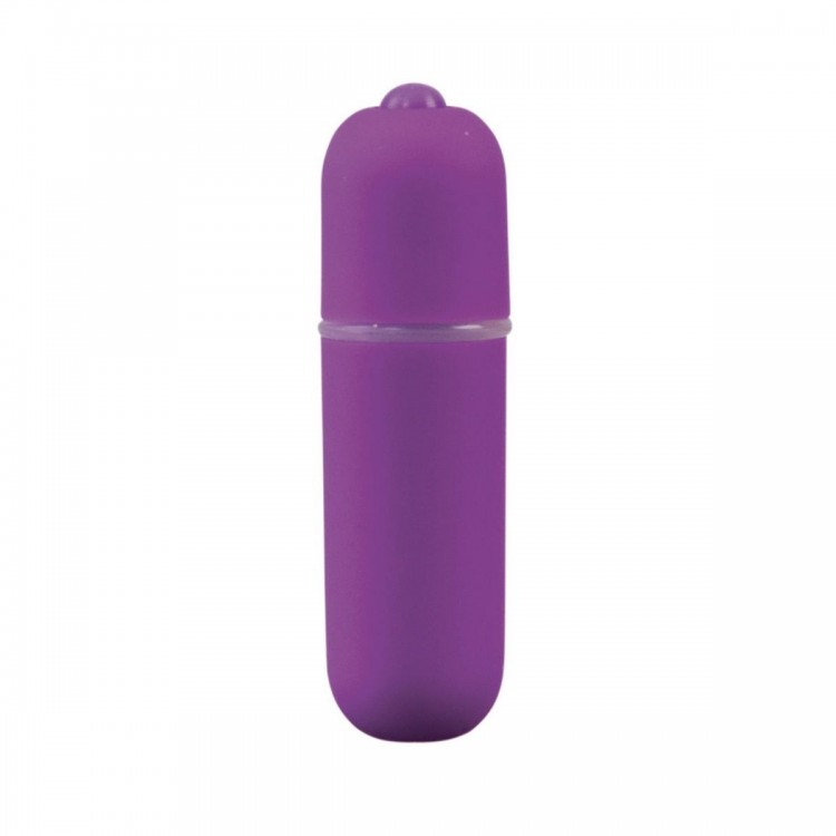 Фиолетовая вибропуля Power Bullet - 6,2 см.