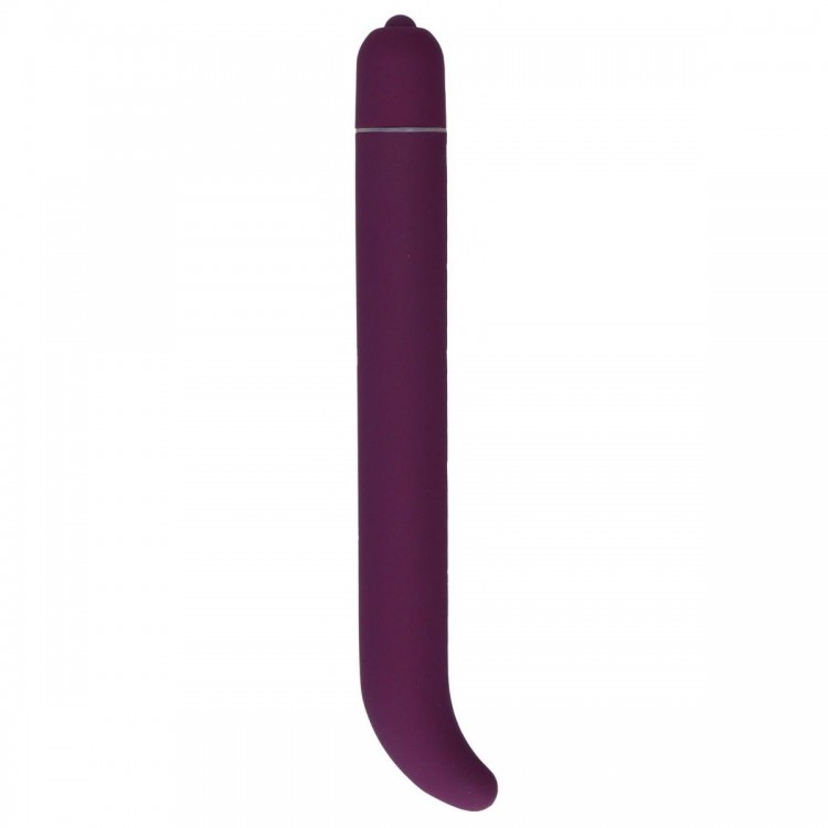 Фиолетовый компактный вибростимулятор G-Spot Vibrator - 16 см.