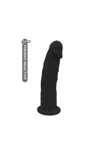 Черный реалистичный фаллоимитатор DILDO 7.5INCH BLACK - 19 см.