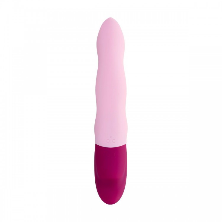 Розовый вибратор-кролик Hello Rabbit - 24,5 см.
