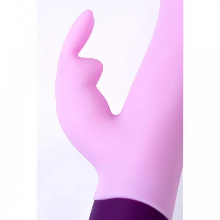 Сиреневый вибратор-кролик Hello Rabbit - 24,5 см.