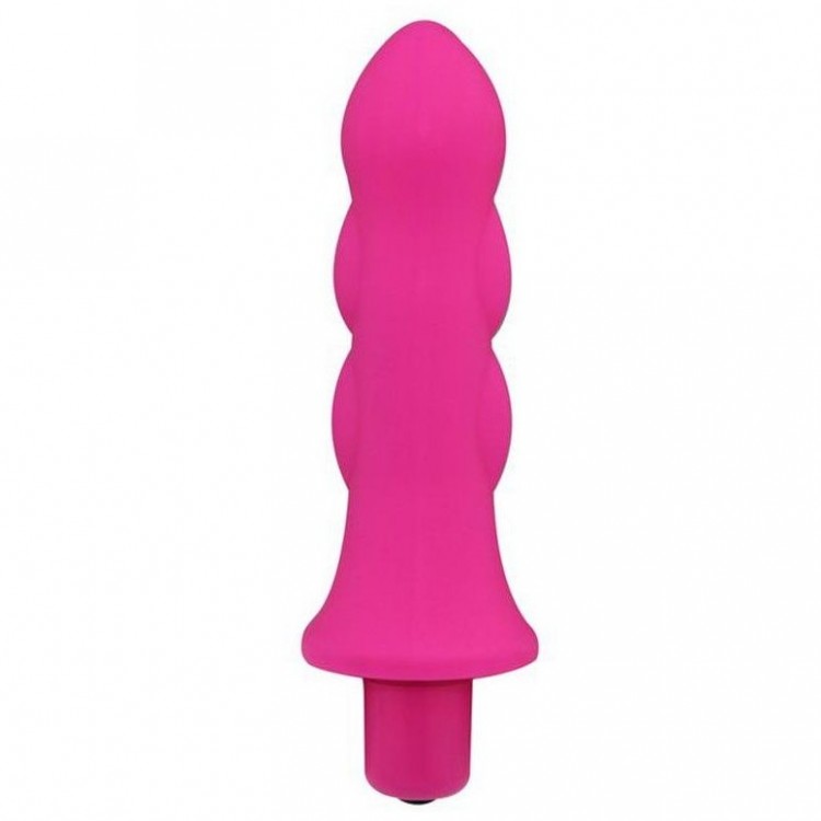 Розовый мини-вибратор Mystique Rocket Vibe - 12,7 см.