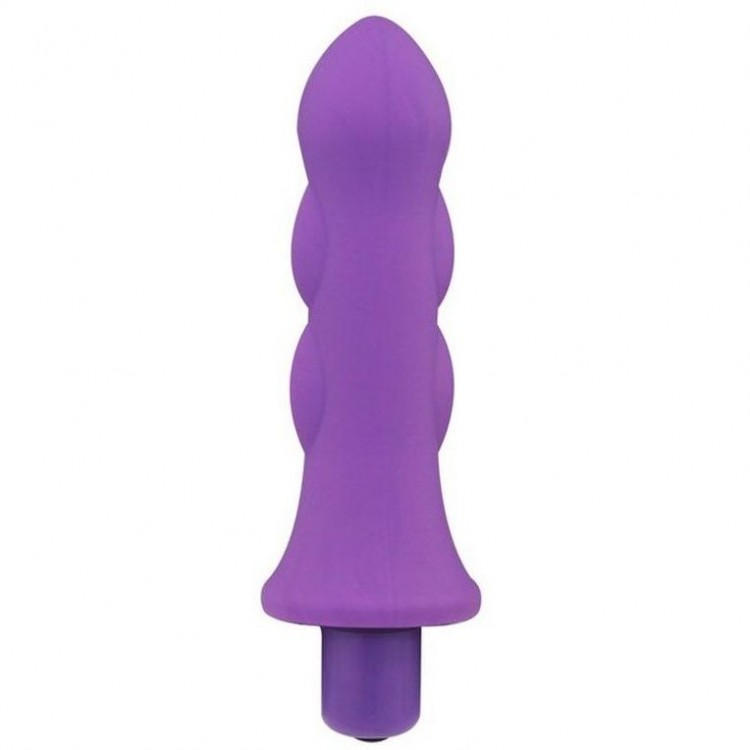 Фиолетовый мини-вибратор Mystique Rocket Vibe - 12,7 см.