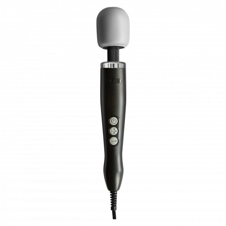 Черный жезловый вибратор Doxy Original - 34 см.