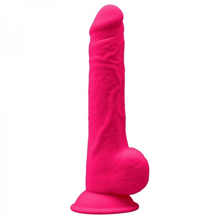 Розовый фаллоимитатор-реалистик Premium Dildo 9,5" Model 3 Premium - 24 см.