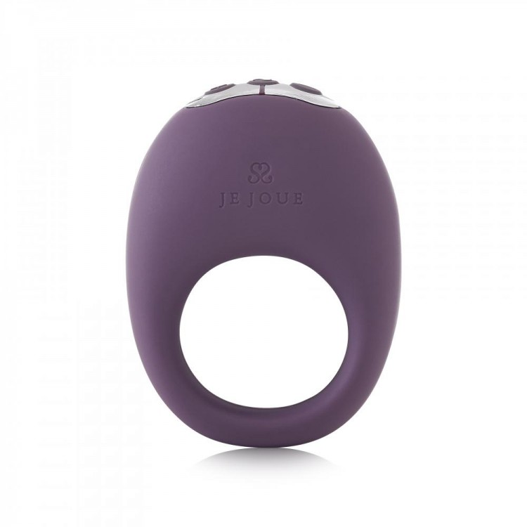 Фиолетовое эрекционное виброкольцо Mio Vibrating Ring