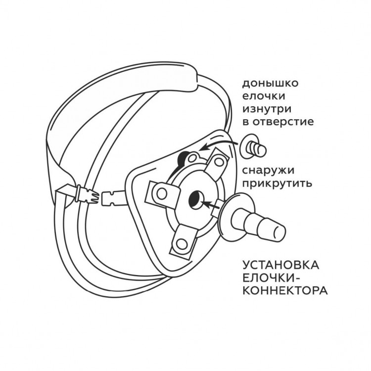 Универсальный пояс для насадок BEST UNI STRAP