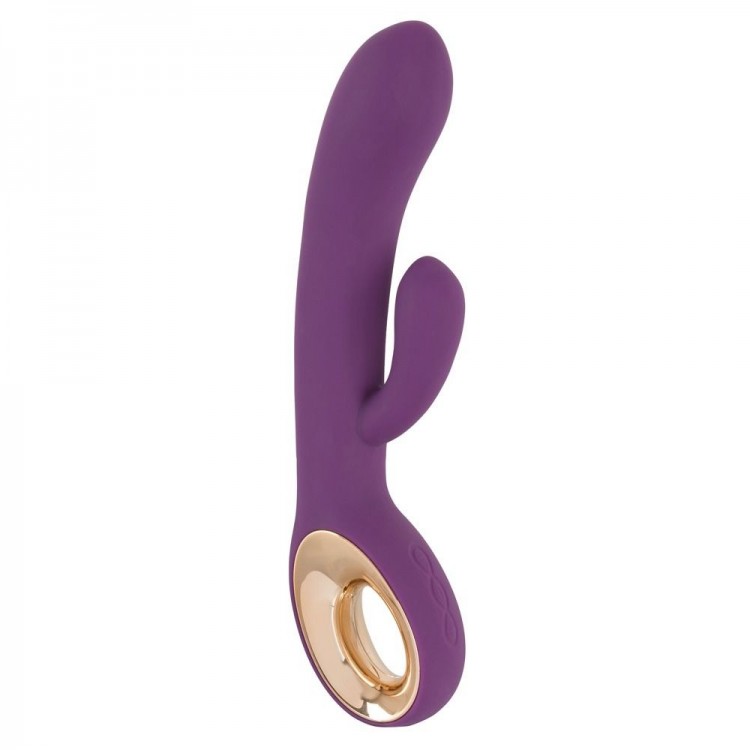 Фиолетовый вибростимулятор-кролик Rabbit Grand - 23,8 см.