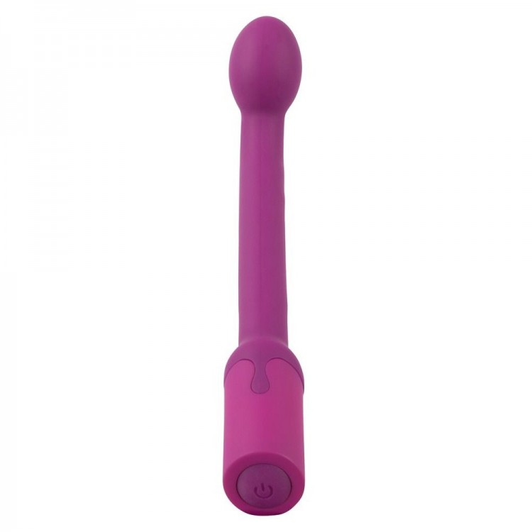 Фиолетовый вибратор G-точки G-SPOT VIBRATOR - 22 см.