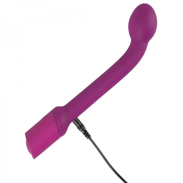 Фиолетовый вибратор G-точки G-SPOT VIBRATOR - 22 см.