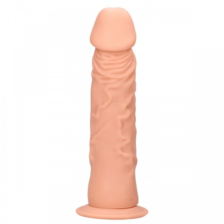 Телесный фаллоимитатор Realistic Dildo с трусиками - 26,7 см.