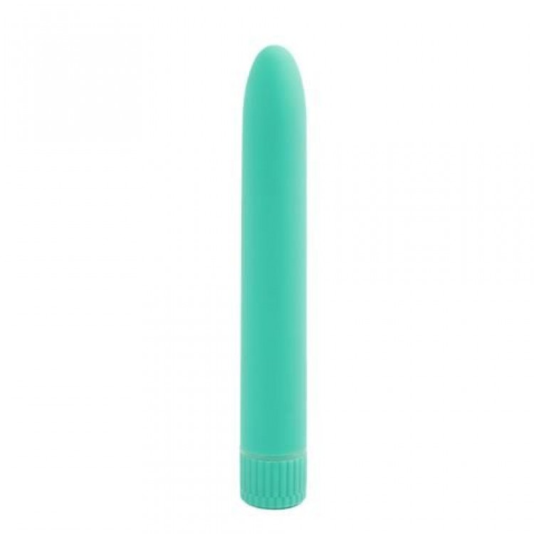 Мятный вибромассажер Climax Smooth 7" Vibe - 17,8 см.