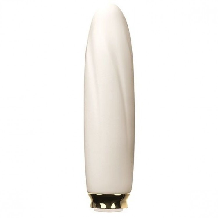 Белый мини-вибратор COMPACT VIBE ELECTRA - 11 см.