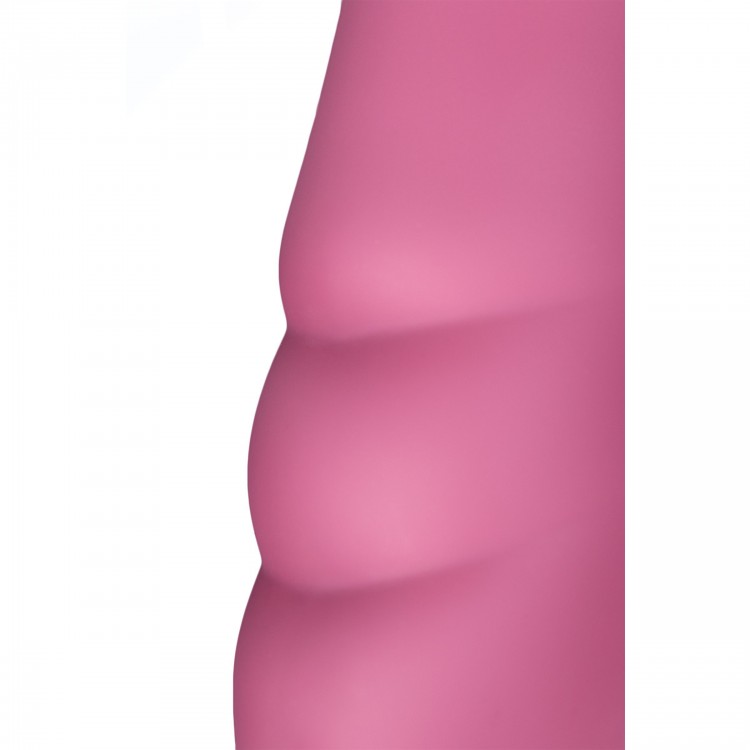 Вибратор Satisfyer Petting Hippo с загнутым кончиком - 22,9 см.