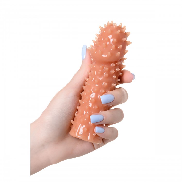 Насадка на фаллос с шипами Extreme Sleeve 007 S-size - 12,7 см. Насадка на фаллос с шипами Extreme Sleeve 007 S-size - 12,7 см.